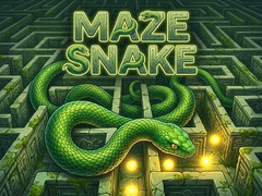 খেলা Maze Snake