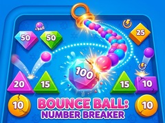 খেলা Bounce Ball: Number Breaker