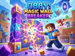 খেলা Obby: Magic Wall Breaker
