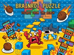 খেলা Brainrot Puzzle: Escape from the Beach