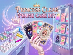 খেলা Princess Clear Phone Case DIY