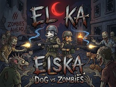 খেলা Elska: Dog vs Zombies