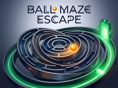 খেলা Ball Maze Escape