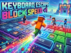 খেলা Keyboard Escape Block Speed +1