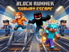 খেলা Block Runner: Subway Escape