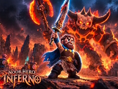 খেলা Noob Hero Inferno World