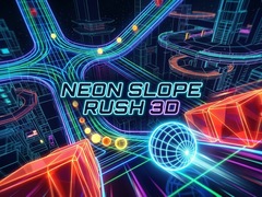 খেলা Neon Slope Rush 3D