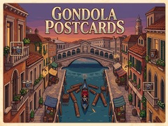 খেলা Gondola Postcards