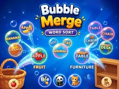 খেলা Bubble Merge: Word Sort