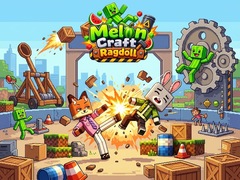 খেলা Melon Craft Ragdoll 