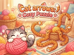 খেলা Cat arrows: Cozy Puzzle