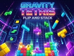 খেলা Gravity Tetris: Flip & Stack