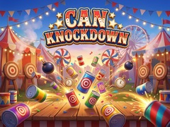 খেলা Can Knockdown