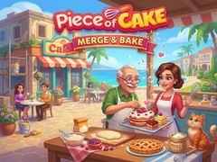 খেলা Piece of Cake: Merge & Bake