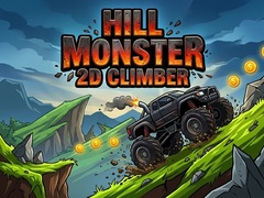 খেলা Hill Monster 2D Climber
