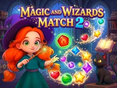 খেলা Magic & Wizards Match 2