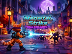 খেলা Meowtal Strike Neon Halloween