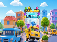 খেলা Pixel Jam Bus Puzzle