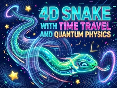 খেলা 4D Snake with Time travel and Quantum Physics