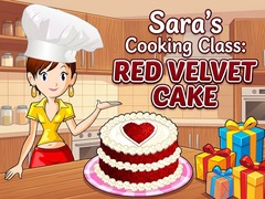 খেলা Sara's Cooking Class: Red Velvet Cake