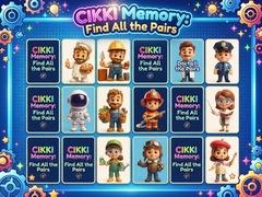 খেলা Cikki Memory: Find All the Pairs