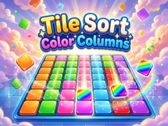 খেলা Tile Sort: Color Columns