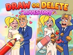 খেলা Draw or Delete LoveStory