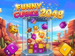 খেলা Funny Cubes 2048