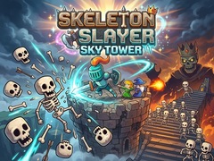 খেলা Skeleton Slayer Sky Tower