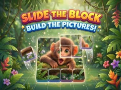 খেলা Slide the Blocks: Build the Pictures!
