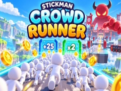 খেলা Stickman Crowd Runner 3D