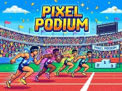 খেলা Pixel Podium