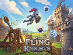 খেলা Fling Knights
