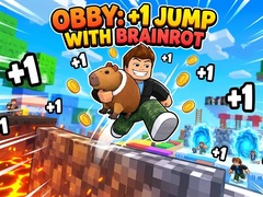 খেলা Obby: +1 Jump with Brainrot