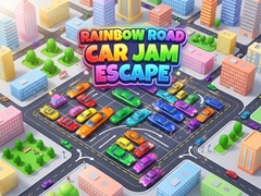 খেলা Rainbow Road Car Jam Escape