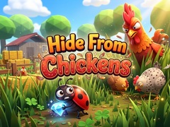 খেলা Hide From Chickens