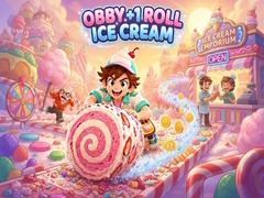 খেলা Obby +1 Roll Ice Cream