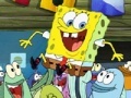 খেলা Spongebob Find The Numbers