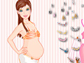 খেলা Fashionable Expectant Mother Dress Up