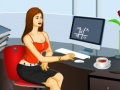 খেলা Office Slacking: Anna in the Office
