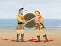 খেলা Trojan Hero