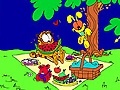 খেলা Garfield online coloring