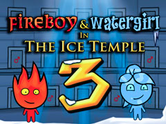 খেলা Fireboy and Watergirl 3: The Ice Temple