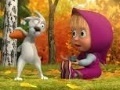 খেলা Masha and Bunny Coloring