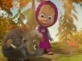 খেলা Masha and the hedgehog