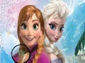 খেলা Anna and Elsa Hidden Stars